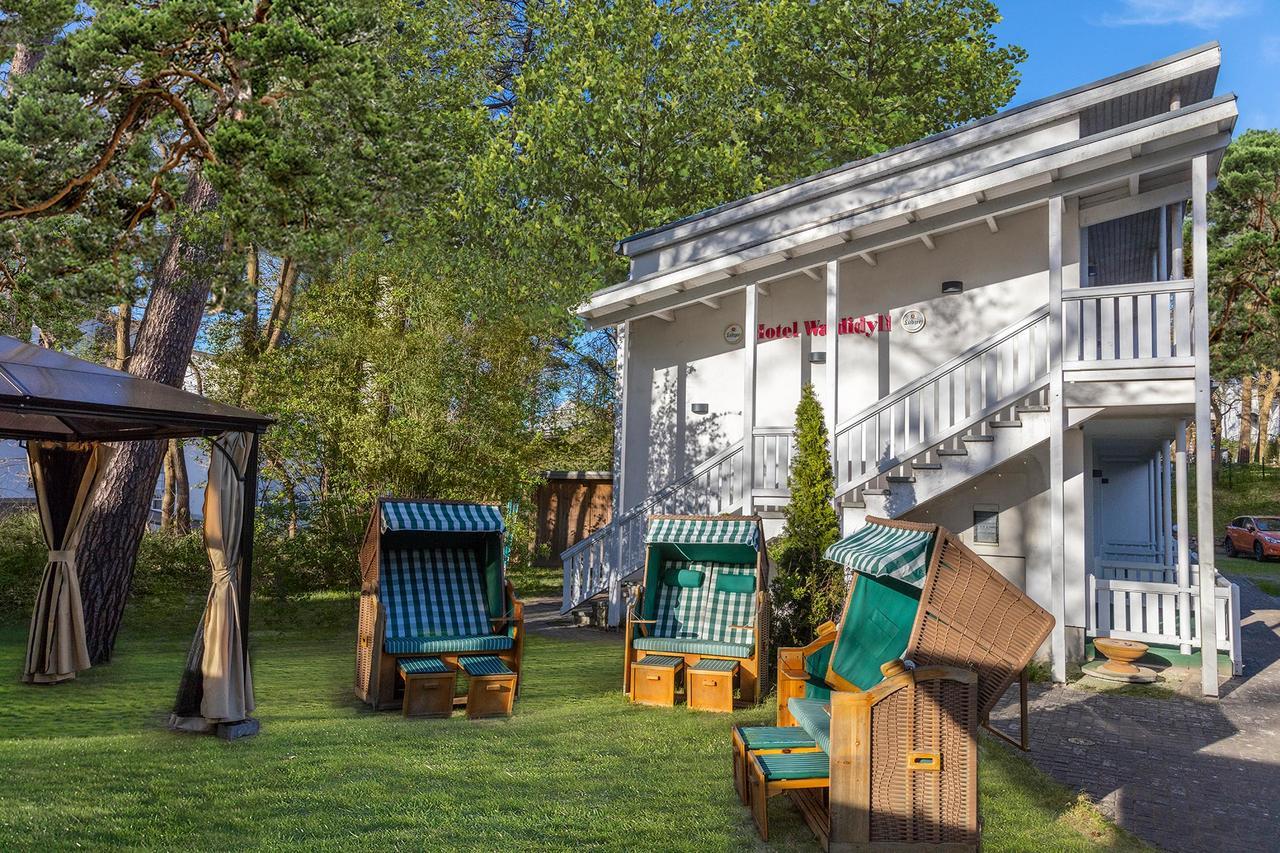 Hotel Waldidyll Baabe Exterior foto